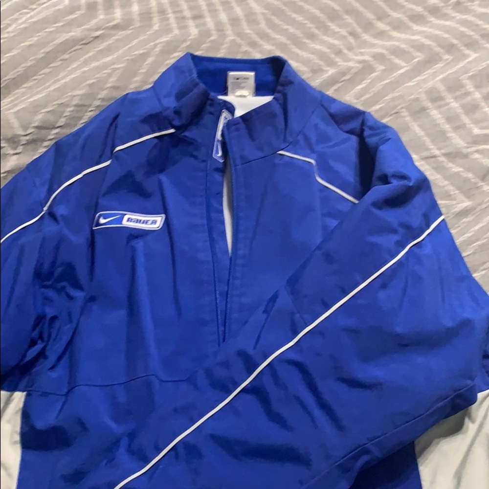 Bauer fleeced lined jacket